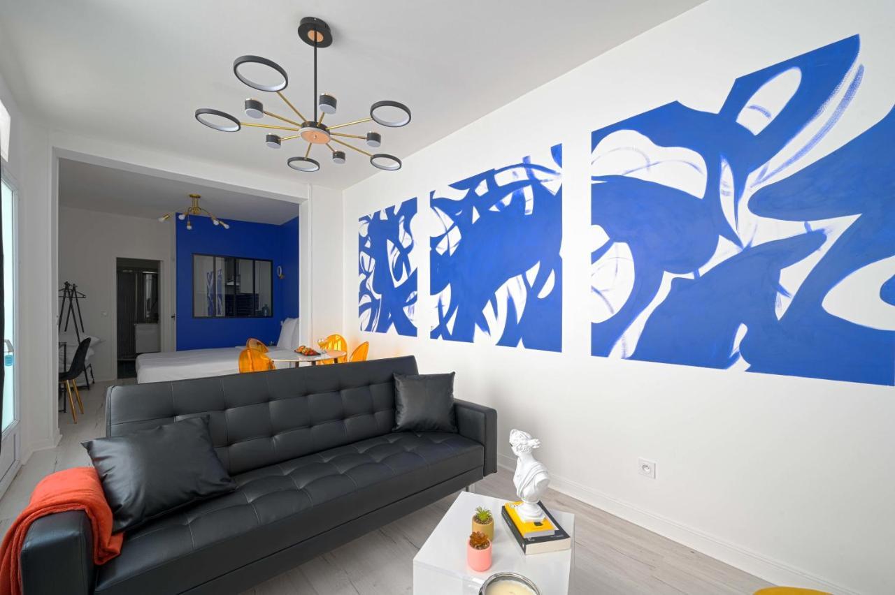 Modern Large Studio Apartment For 3 Paris Exterior foto